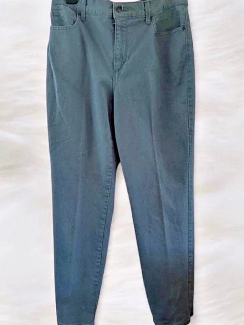 Gloria Vanderbilt Amanda Classic Tapered Jeans Blue Waist 12